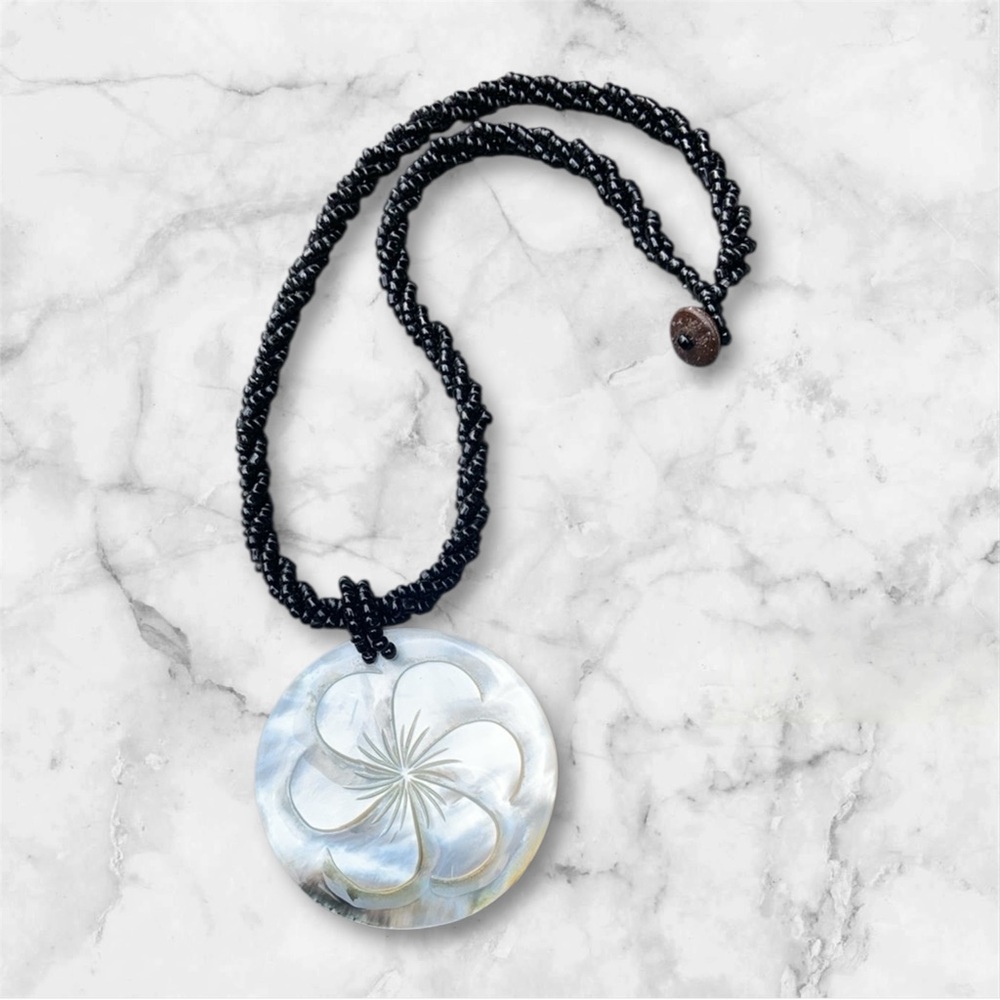 Abalone and Bead Necklace